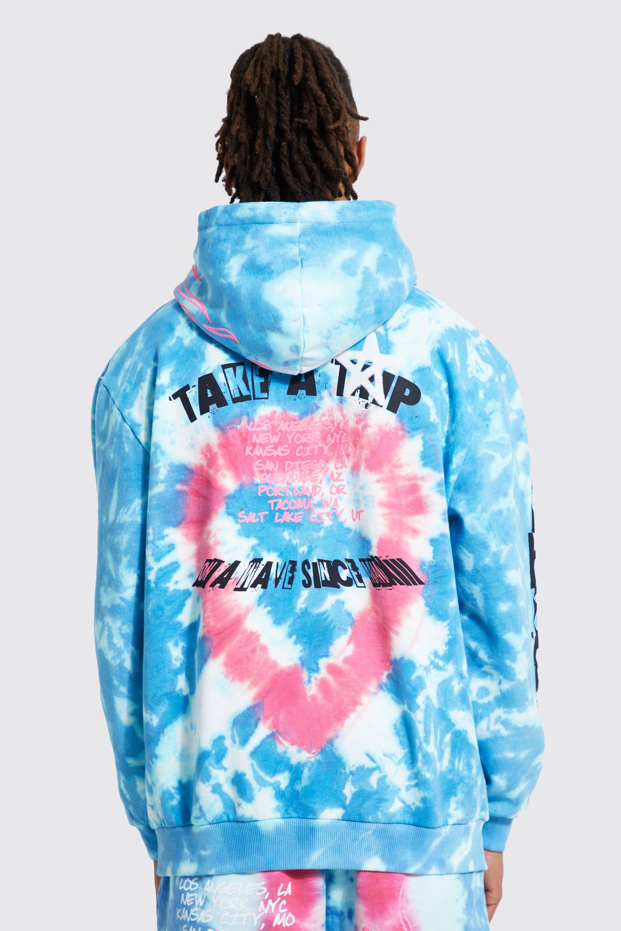 Los angeles tie dye hoodie best sale